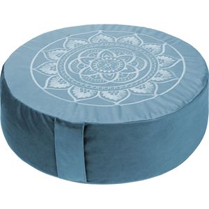 Ensemble de <span class=keywords><strong>yoga</strong></span> premium garni de sarrasin - Tapis, coussin et oreiller avec housse en coton respirant pour le <span class=keywords><strong>yoga</strong></span> à domicile, <span class=keywords><strong>la</strong></span> méditation - Product Image 1