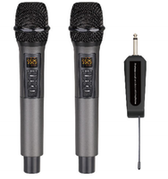 Microphone sans fil dynamique W-28 à condensateur, directivité cardioïde, XLR, en métal et plastique, pour studio et conférence