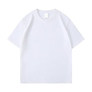 Logotipo personalizado 180 GSM 100% algodón 30 colores Unisex camiseta lisa ropa de calle Vintage en blanco de lujo de alta calidad camisetas de gran tamaño - Product Image 3