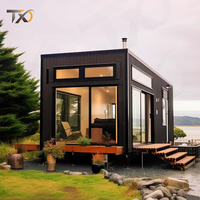 Maison conteneur en acier pliable et extensible de haute qualité, personnalisée, 20FT 40FT, design moderne et écoénergétique