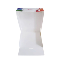 Boîte en papier biodégradable à fenêtre transparente, gaufrée et laminée mate, pour muffins, tartes et cupcakes - Alimentaire