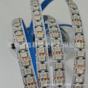 Tira de Luz LED RGB 5050 SMD, 120 LED/M, 12V CC, Alta Luminosidad, Cuerpo Flexible de Plástico, Regulable, para Uso en Interiores y Exteriores - Product Image 4