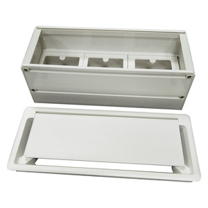 Bureau ordinateur bureau meubles accessoires table trou couvre ordinateur fil <span class=keywords><strong>passe</strong></span> gaines de fil en plastique - Product Image 6