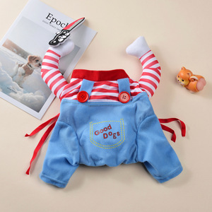 Moda perro gato marinero ropa traje de pie todas las estaciones Sudadera con capucha abrigo ropa para mascotas ropa de lujo para mascotas diseñador - Product Image 2