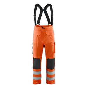 BLAKLADER - 1306200553004XL Pantalones de lluvia Hi-Vis Level 3 Orange - EAN 7330509659687 PROTECCIÓN PARA TODOS LOS TIEMPOS - Product Image 1