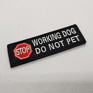 Parches Bordados de Perro de Servicio, No Acariciar, Perro de Trabajo, Insignia para Chaleco - Product Image 3