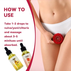 Huile de Yoni Naturelle Personnalisée Équilibre du pH Élimination des Odeurs Avantages Incluant des Huiles Essentielles de Rose, d'Armoise, de Clou de Girofle, d'Amande Douce et de Jojoba - Product Image 6