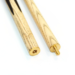 Für <span class=keywords><strong>AC024</strong></span>: Preisgünstiger 1/2-teiliger Snooker-Queue mit Eschenholzschaft, 57 Zoll Länge, 10mm Spitze, Center Joint, für Snooker-Clubs - Product Image 4
