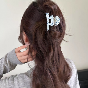 BSCI fabrika en çok satan fransız küçük kavramak saç klipler Vintage asetat küçük pençe klip saç aksesuarları moda kızlar - Product Image 6