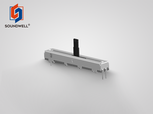 Potentiomètres à glissière de 15 mm avec LED, bouton 50k, capuchon de fader métallique, potentiomètre à glissière de 18 mm, faders audio, potentiomètre double de 30 mm - Product Image 4