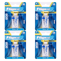 Venta Directa de Fábrica, Pilas Alcalinas de 9V 6LR61, Pilas de 9 Voltios 6LR61 de Larga Duración