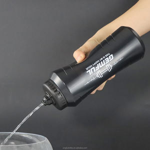 Gourde Sport 1L Sans BPA Prise en Main Facile, Matériau PP5, Bouchon à Pression pour Hockey et Sport - Product Image 3