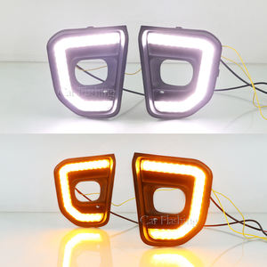 อุปกรณ์ตกแต่งรถยนต์ ไฟเดย์ไลท์ DRL ไฟตัดหมอก LED สำหรับรถยนต์ฟอร์ด เอเวอเรสต์ ปี 2022 <span class=keywords><strong>2023</strong></span> พร้อมไฟเลี้ยวแบบไดนามิก - Product Image 5