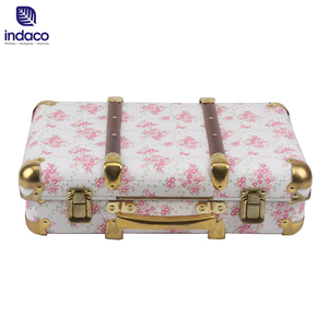 Wholesale Paperboard Suitcase Gifts Boxes Baby Cardboard Kids Suitcase with Handle - Product Image 6