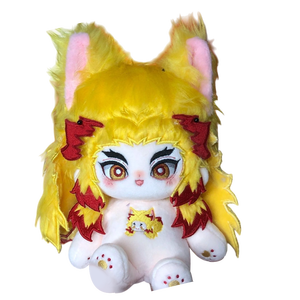 Muñecas de algodón personalizadas disponibles. Muñeco de Algodón de 20 cm de Rengoku Kyojuro de <span class=keywords><strong>Demon</strong></span> Slayer: Kimetsu No Yaiba. - Product Image 4