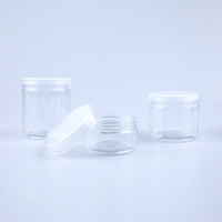 4oz 6oz 8oz Pot vide en plastique de haute qualité Boîtes de rangement de qualité alimentaire pour bonbons, noix, etc.