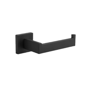 Moderno premio in acciaio inox accappatoio e asciugamano ganci per bagno quadrato nero Base asciugamano appendiabiti in metallo - Product Image 5