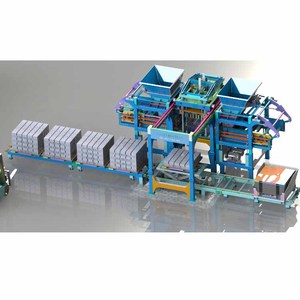 QT18 25 Línea de Producción de Máquinas Automáticas para Fabricar Bloques de Hormigón Sólidos y Huecos - Product Image 1