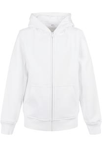 Sweat à capuche en coton biologique vierge avec logo personnalisé de haute qualité pour enfants, sweat-shirt à fermeture éclair pour garçons et filles - Product Image 4