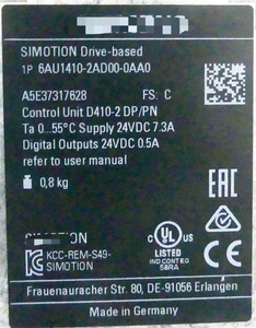 1plc ชิ้น<span class=keywords><strong>410</strong></span>-2AD00-0AA0 6AU1 6AU1410-2AD00-0AA0ของแท้ของใหม่ <span class=keywords><strong>FS</strong></span> <span class=keywords><strong>C</strong></span> - Product Image 3