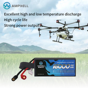 Batería de Polímero de Litio Recargable de 16000mAh 44.4V 12S 18C para Dron Agrícola UAV MAB-16A044D01 16000mAh 44.4 - Product Image 5