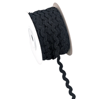 Vente en gros de ruban en polyester 100% écologique, rayé, coloré, largeur 5 mm, pour vêtements, artisanat, chaussures, textiles de maison, chapeaux, sacs