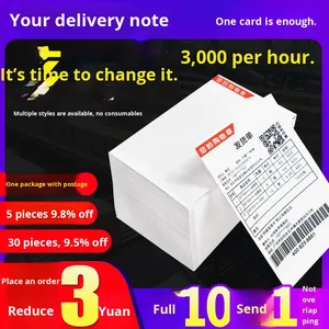 Etichette Termiche per Uso Industriale Modello 106*177-1000 Forma Rettangolare Nere Antigraffio per E-commerce Taobao - Product Image 5