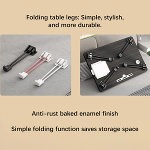 Bàn máy tính có thể gập lại | bàn học tại nhà đơn giản cho phòng ngủ | Máy Trạm xách tay di động | bàn ghế sofa đầu giường - Product Image 5