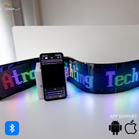 Dynamisches LED-Matrix-Panel mit Pixeln für atember aubende Visuals LED-Schilder LED-Autos child Flexibles LED-RGB-Display DIY