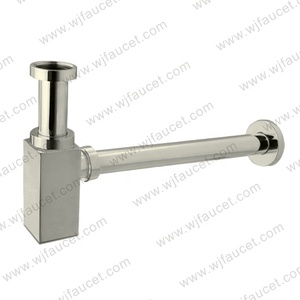 Stainless Steel Chrome P-Tarp Bottle <strong>Trap</strong> Sink Basin <strong>Drain</strong> <strong>Pipe</strong> Waste Drainer for Bathroom - Product Image 3