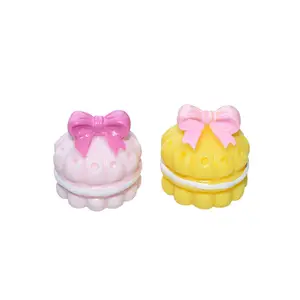 Korean version of bowknot mini cake resin crafts Wholesale supplier mini cute craft resin decoration