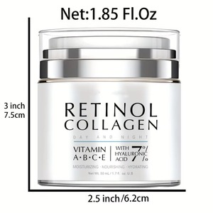 Crema Facial en Oferta, 50g, Colágeno Reafirmante, Control de Grasa, Hidratante, Reduce Arrugas, Reduce Poros - Product Image 6