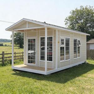 Casa Mobile Prefabbricata CE, Moderna Mini Casa con Veranda, Personalizzabile, Casa Container Portatile per Abitazione/Ufficio/Vacanze - Product Image 1