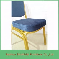 Chaise en velours en acier inoxydable doré 2026, chaise de réception pour événements, BC-210