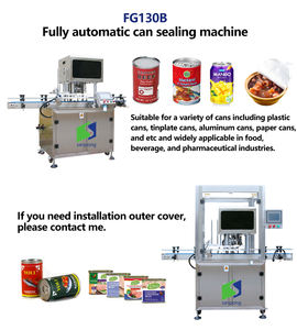 Machine de scellage entièrement automatique pour boîtes de conserve, scelleuse de boîtes de lait en poudre, scelleuse de boîtes de poudre nutritionnelle, machine de scellage de boîtes de conserve - Product Image 3