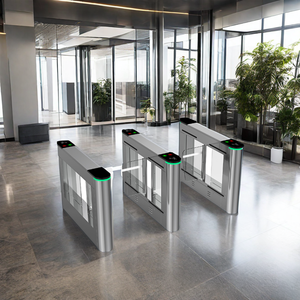 Puerta de barrera oscilante impermeable para exteriores ACS AUTO IP54 con RFID/Integración de acceso móvil - Product Image 6