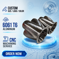 Chine Services d'usinage CNC 5 axes centre cnc usinage 304 acier inoxydable billette 4 à 1 collecteur avec bride