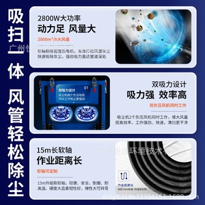 Máquina Inteligente de Limpieza de Conductos de Ventilación Industrial con Monitoreo y Registro Automático, Equipo de Eliminación de Polvo para Aire Acondicionado Central - Product Image 6