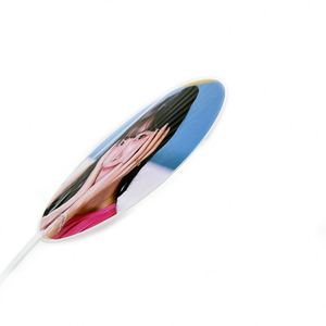 Nouvel éventail personnalisé double face en PP, style bannière Kpop, forme ronde, mignon, pour sac souvenir Kpop, style étoile - Product Image 5