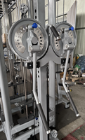 Machine de musculation commerciale multifonction 8 stations 12 fonctions avec système de croisement de câbles tout-en-un et pile de poids sélectionnable