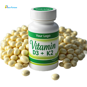 NEGÓCIO SUPLEMENTO Vitamina D3 K2 MK7 Óleo de Coco Virgem Dupla Força Coração Osso Dentes Saúde Softgels Cápsulas Suplementos alimentares - Product Image 1