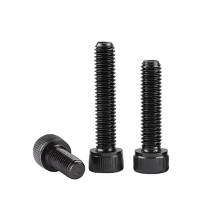 Head Hexagonal <b>Socket</b> Bolts Grade 12.9 Oxidized Black <b>Socket</b> Head Cap Bolts with High-Strength Plated Nuts - Product Image 4