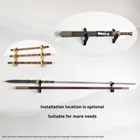Porte-couteau et épée réglable Présentoir d'arme mural pour décor de Noël transfrontalier