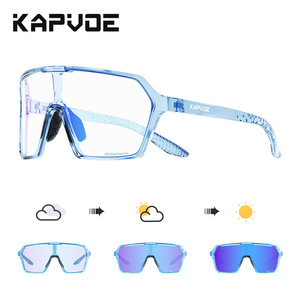 <span class=keywords><strong>KAPVOE</strong></span>-<span class=keywords><strong>Gafas</strong></span> de Sol de gran tamaño para hombre y mujer, lentes fotocromáticos Uv400, para correr, ciclismo al aire libre - Product Image 1
