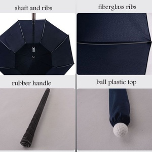 G4Free Custom Logo Modern Straight Roof Golf Bag <b>Umbrella</b> 16*8K Business Gift - Product Image 4