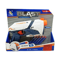 Nouveau jouet EVA mousse balle tir pistolet enfants fusil pistolet jouet intérieur Sports de plein air