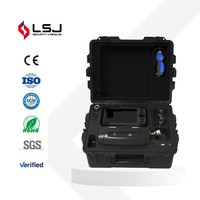 Caméra de sauvetage audio-vidéo CAMB-V500 de type boîtier avec interphone bidirectionnel, câble rigide de 25 m, protection IP67, garantie 1 an pour puits profonds
