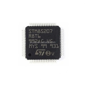 STM8S207R8T6 LQFP-64 24MHz/64KB หน่วยความจำแฟลช/ไมโครคอนโทรลเลอร์ 8 บิต MCU - Product Image 1