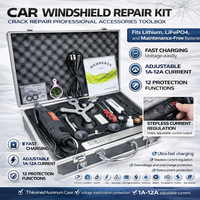 Kit Profesional de Herramientas para Reparación de Parabrisas de Automóviles, Equipo para Reparar Grietas y Desportilladuras en el Parabrisas