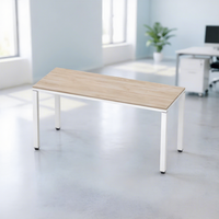 Bureau modulaire en bois 120x60x75cm, poste de travail informatique moderne, mobilier de bureau, cabine de travail